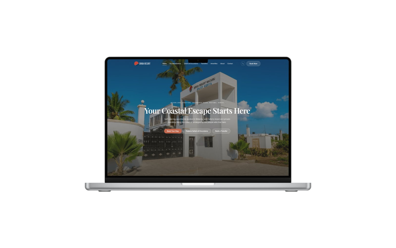Siriba Resort Web Development