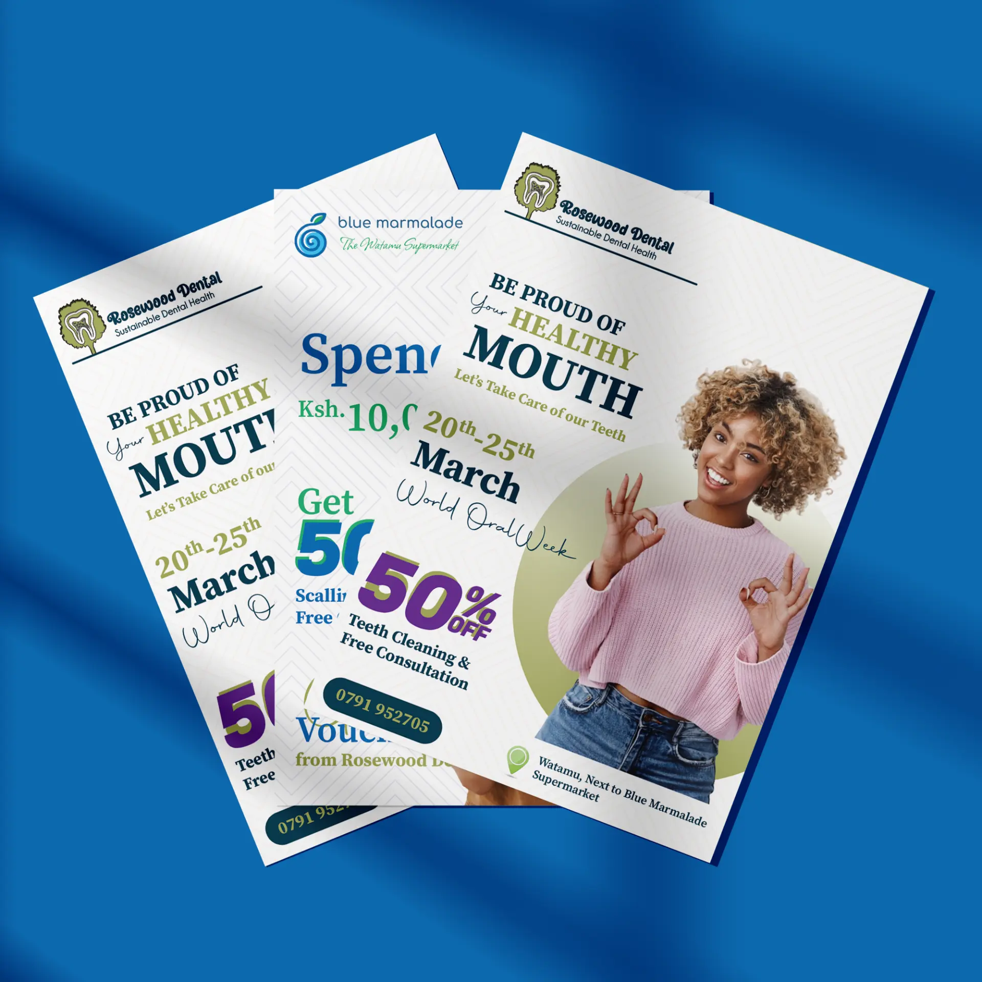 Rosewood Dental - Flyers